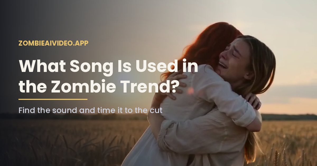 What Song Is Used in the Zombie Trend?